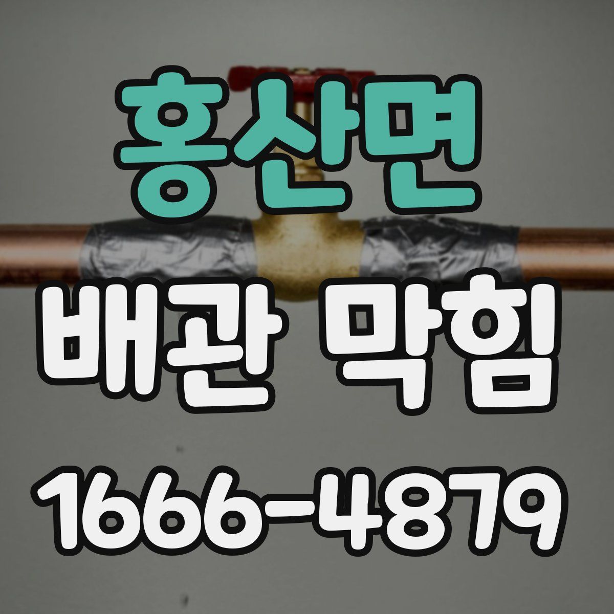 홍산면 배관 막힘