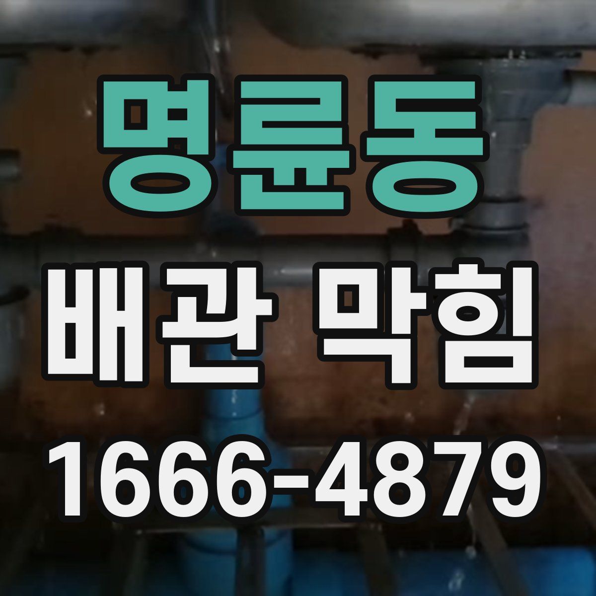 명륜동 배관 막힘