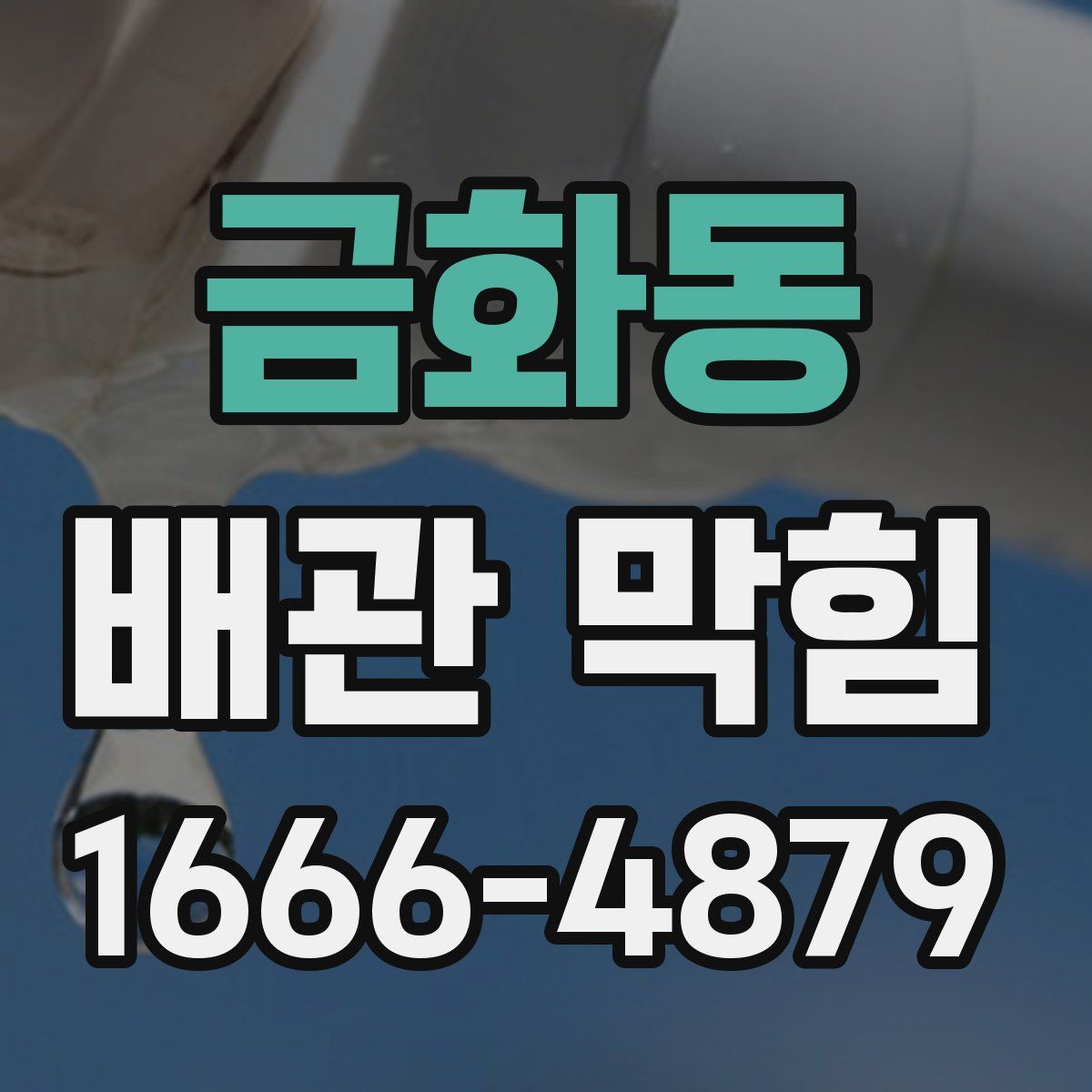 금화동 배관 막힘