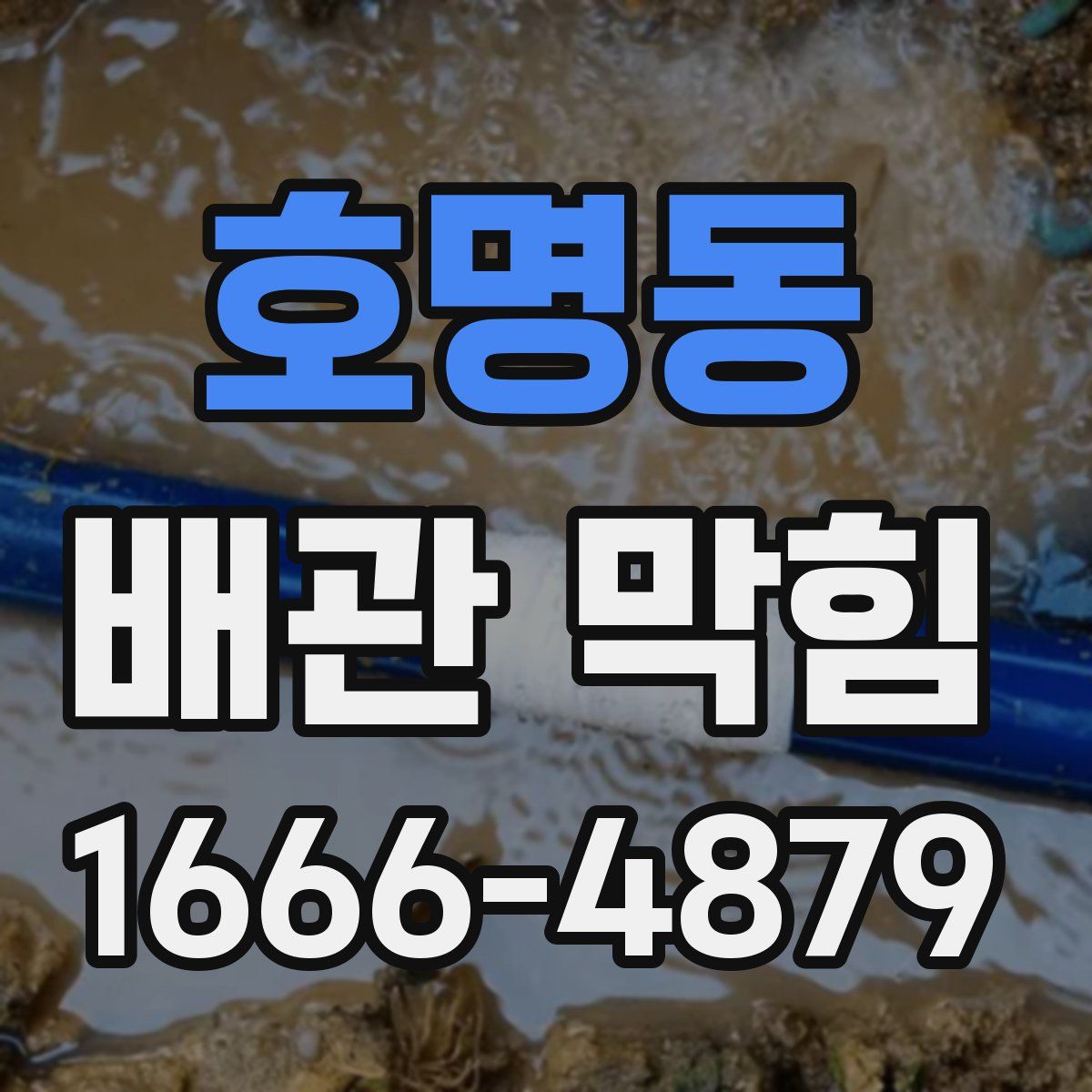 호명동 배관 막힘