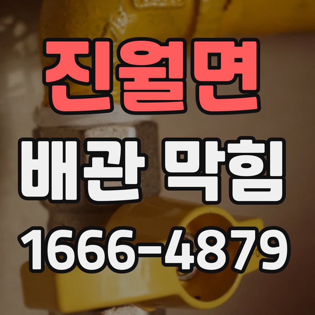 진월면 배관 막힘