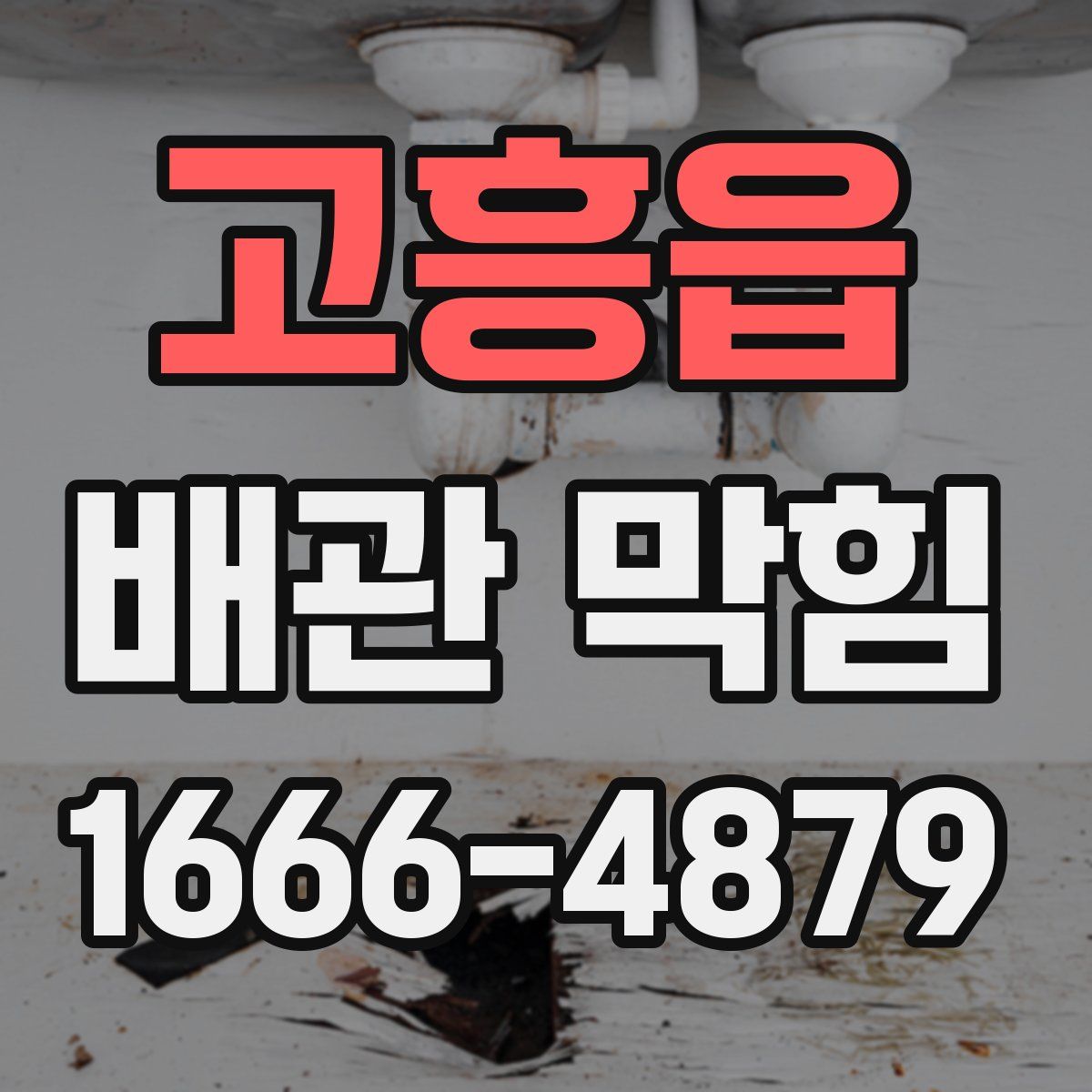 고흥읍 배관 막힘