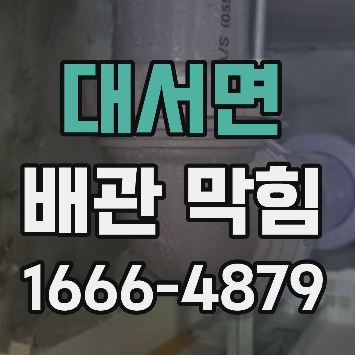 대서면 배관 막힘