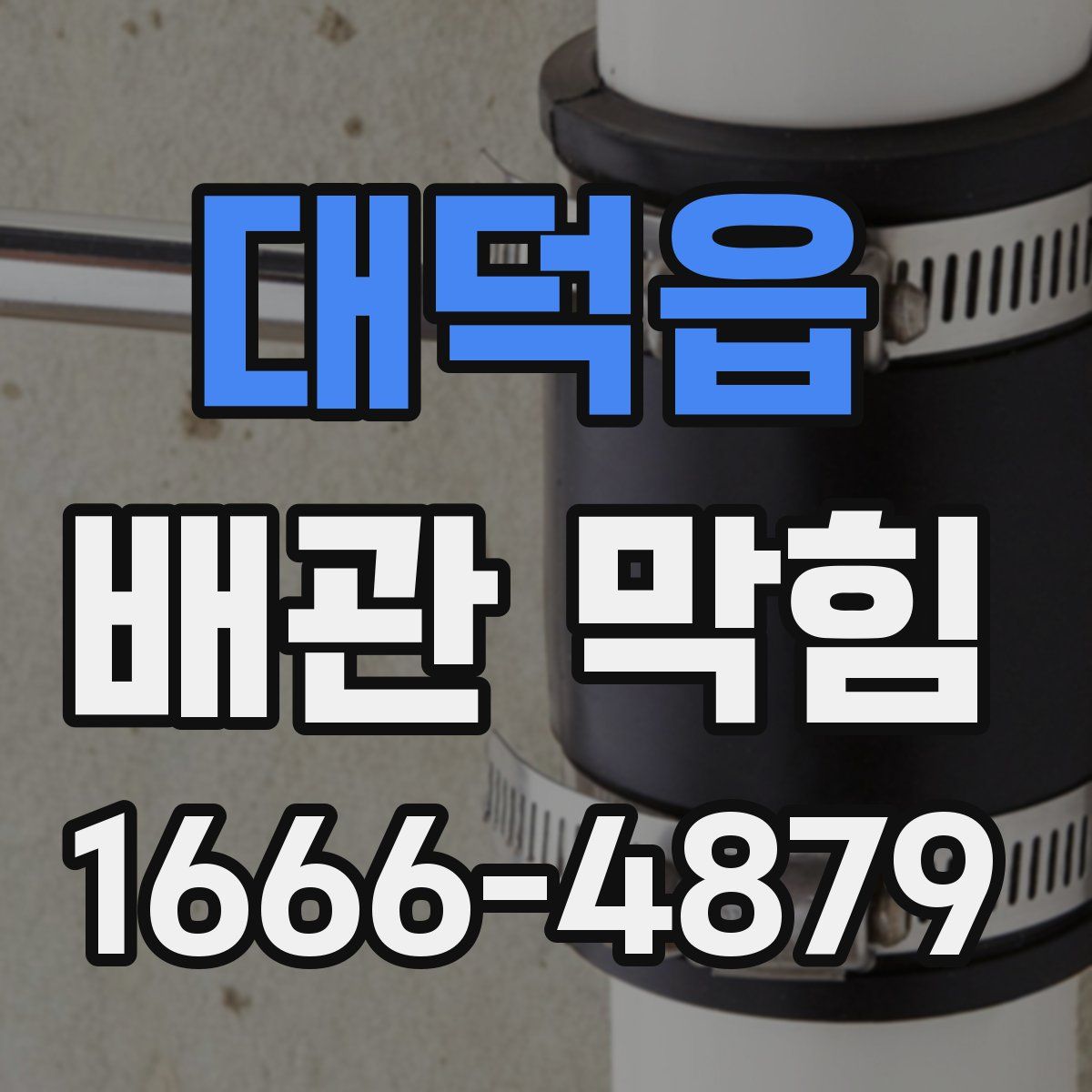 대덕읍 배관 막힘