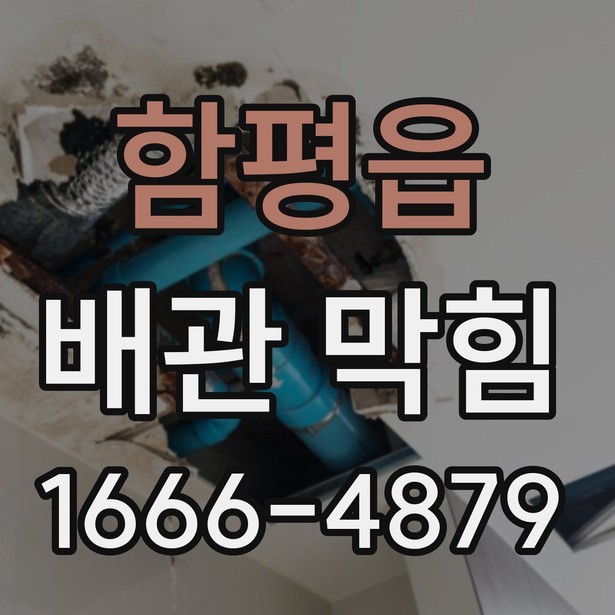 함평읍 배관 막힘