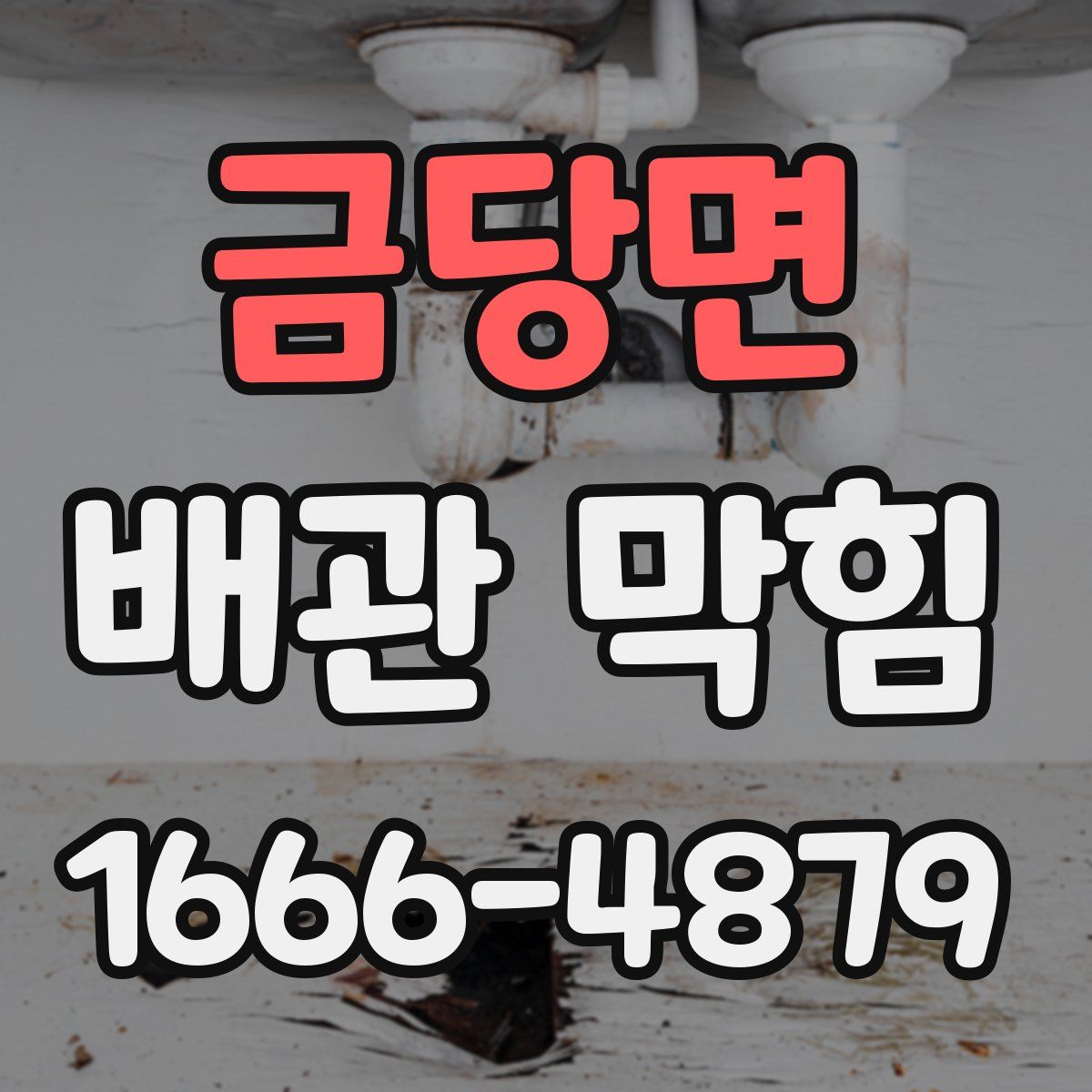 금당면 배관 막힘