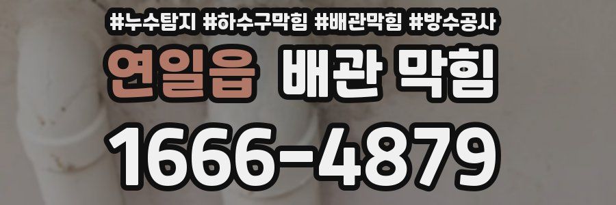 연일읍 배관 막힘