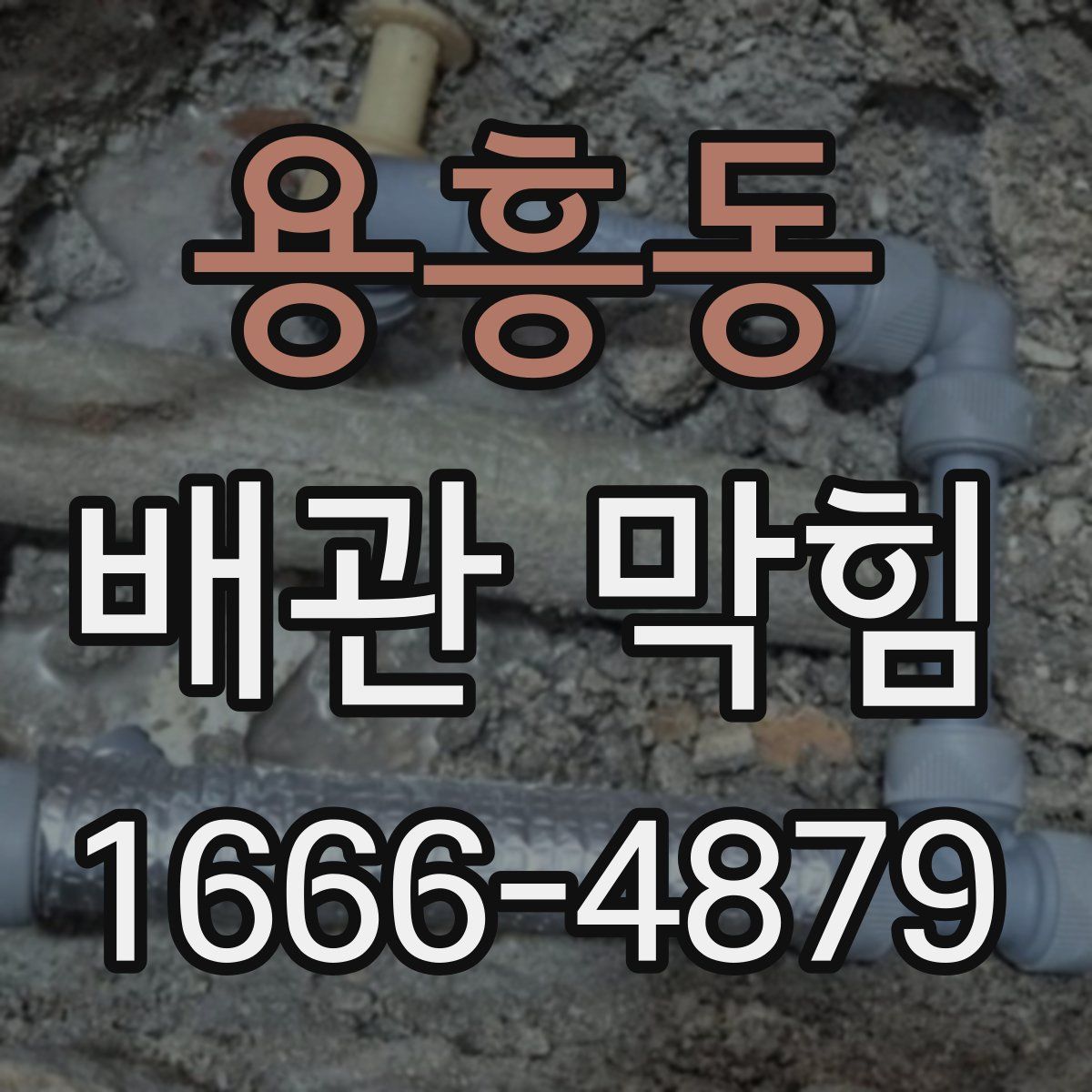 용흥동 배관 막힘