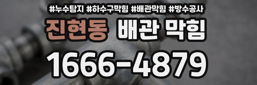 진현동 배관 막힘