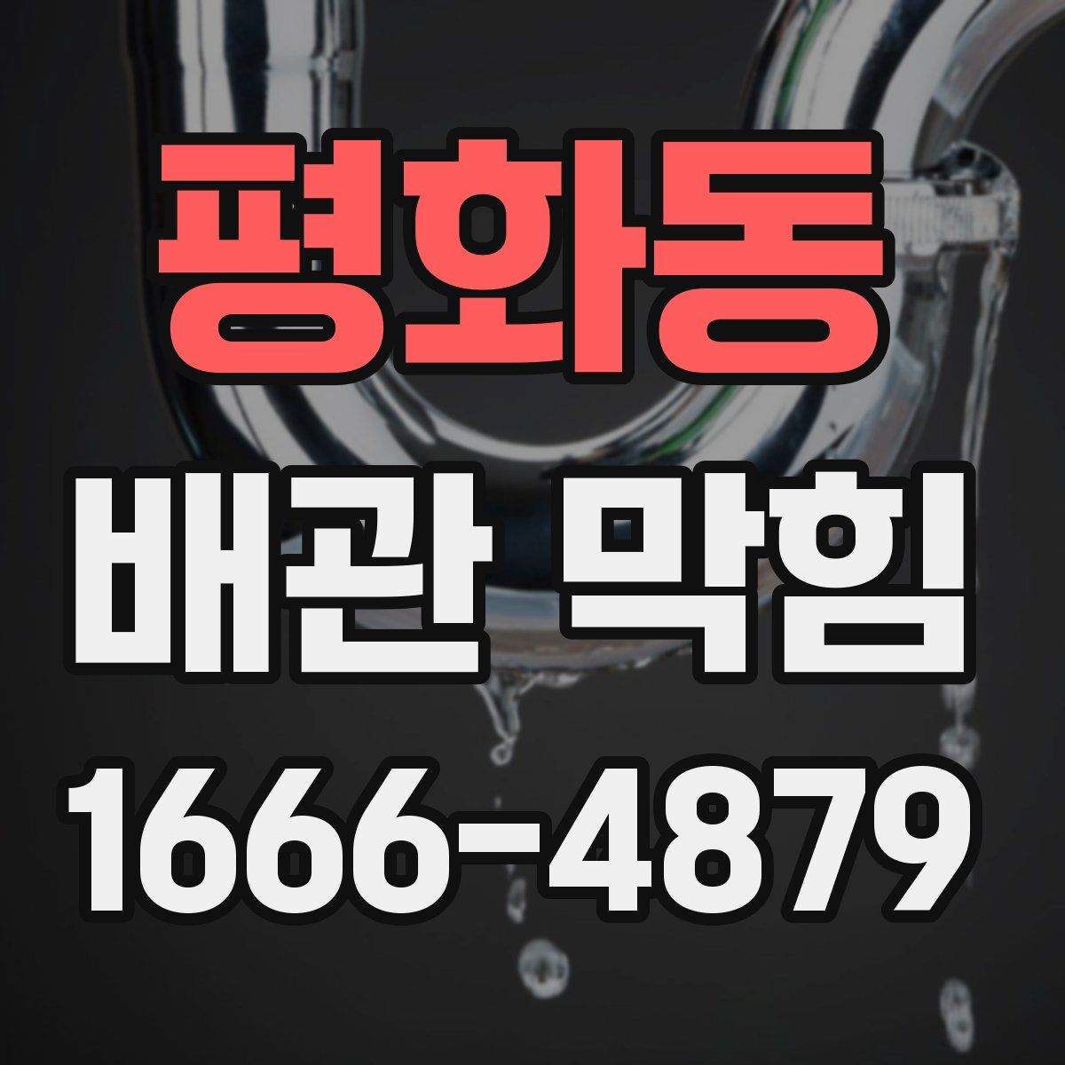 평화동 배관 막힘