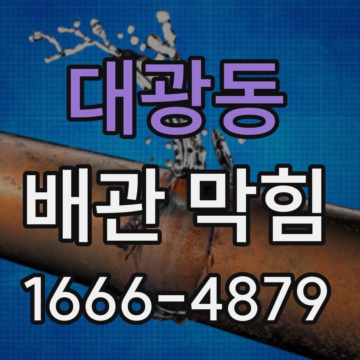 대광동 배관 막힘