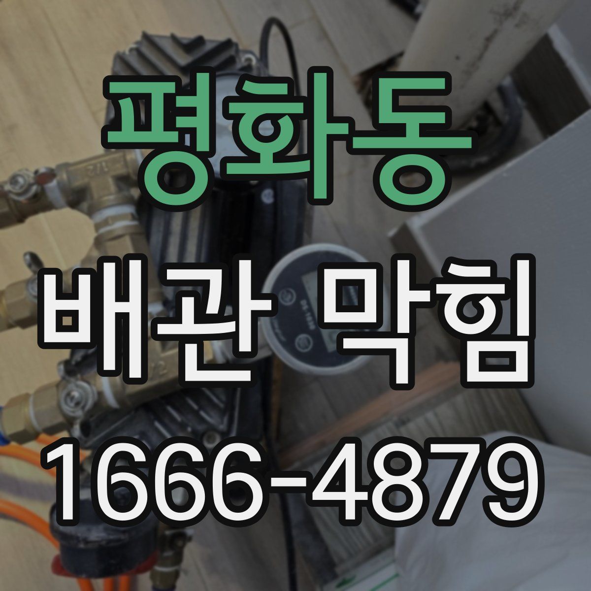 평화동 배관 막힘