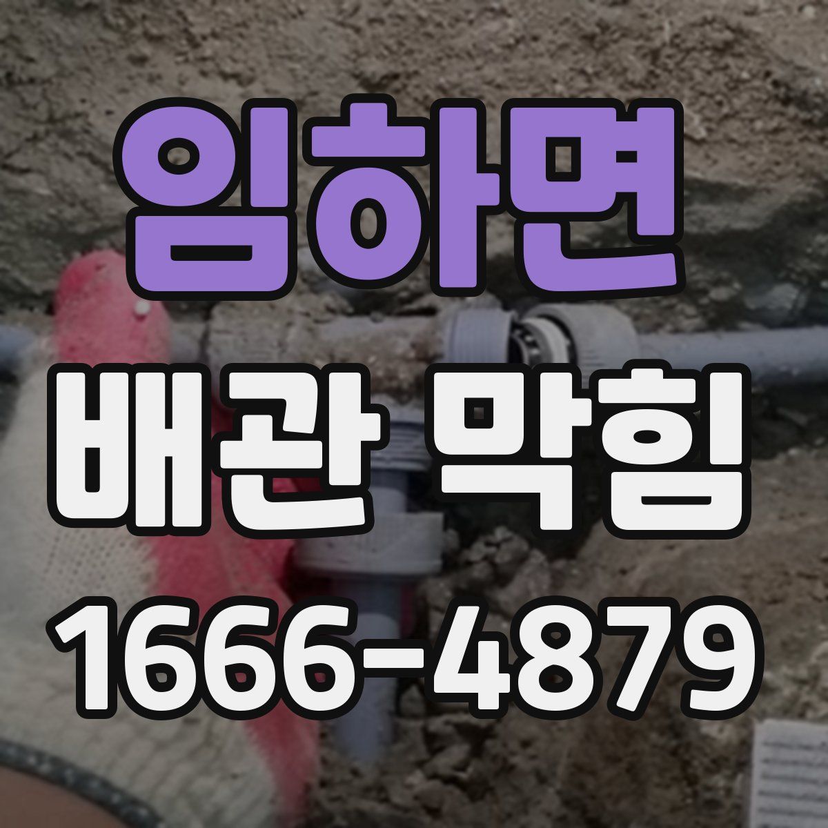 임하면 배관 막힘