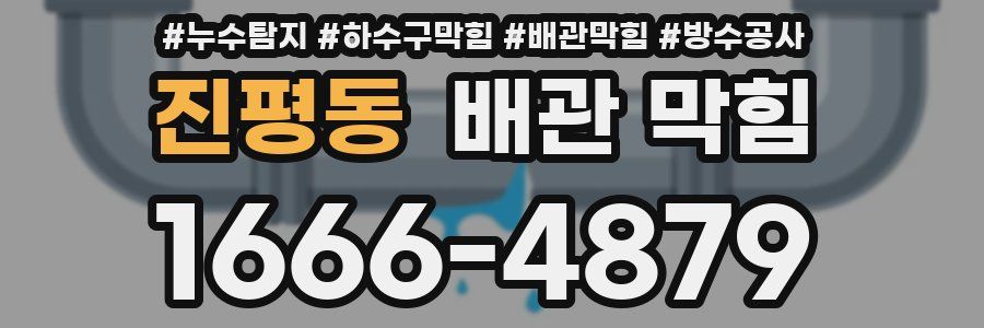진평동 배관 막힘