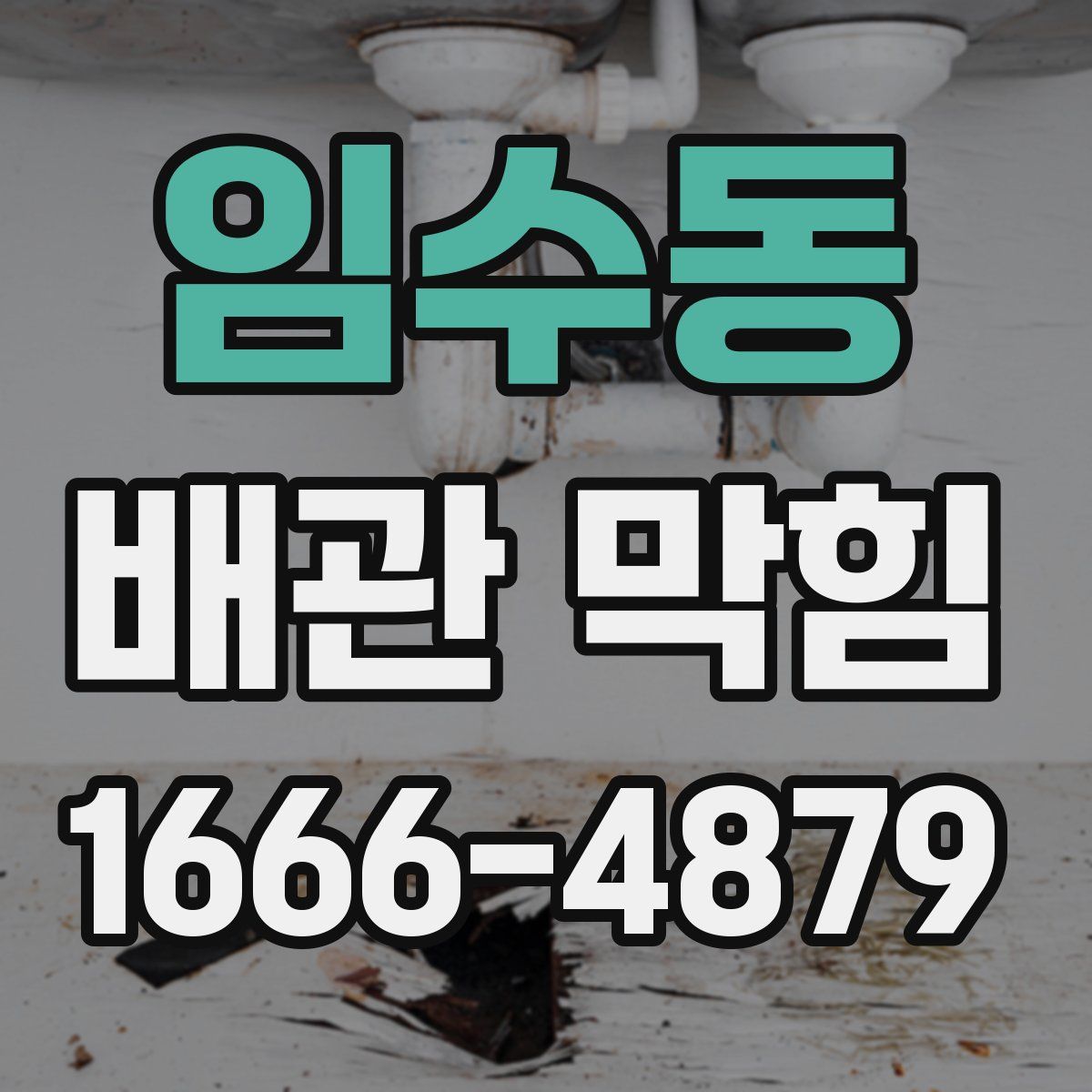 임수동 배관 막힘