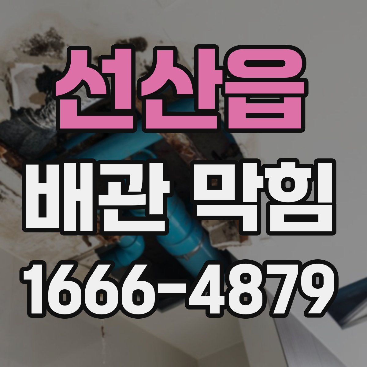 선산읍 배관 막힘