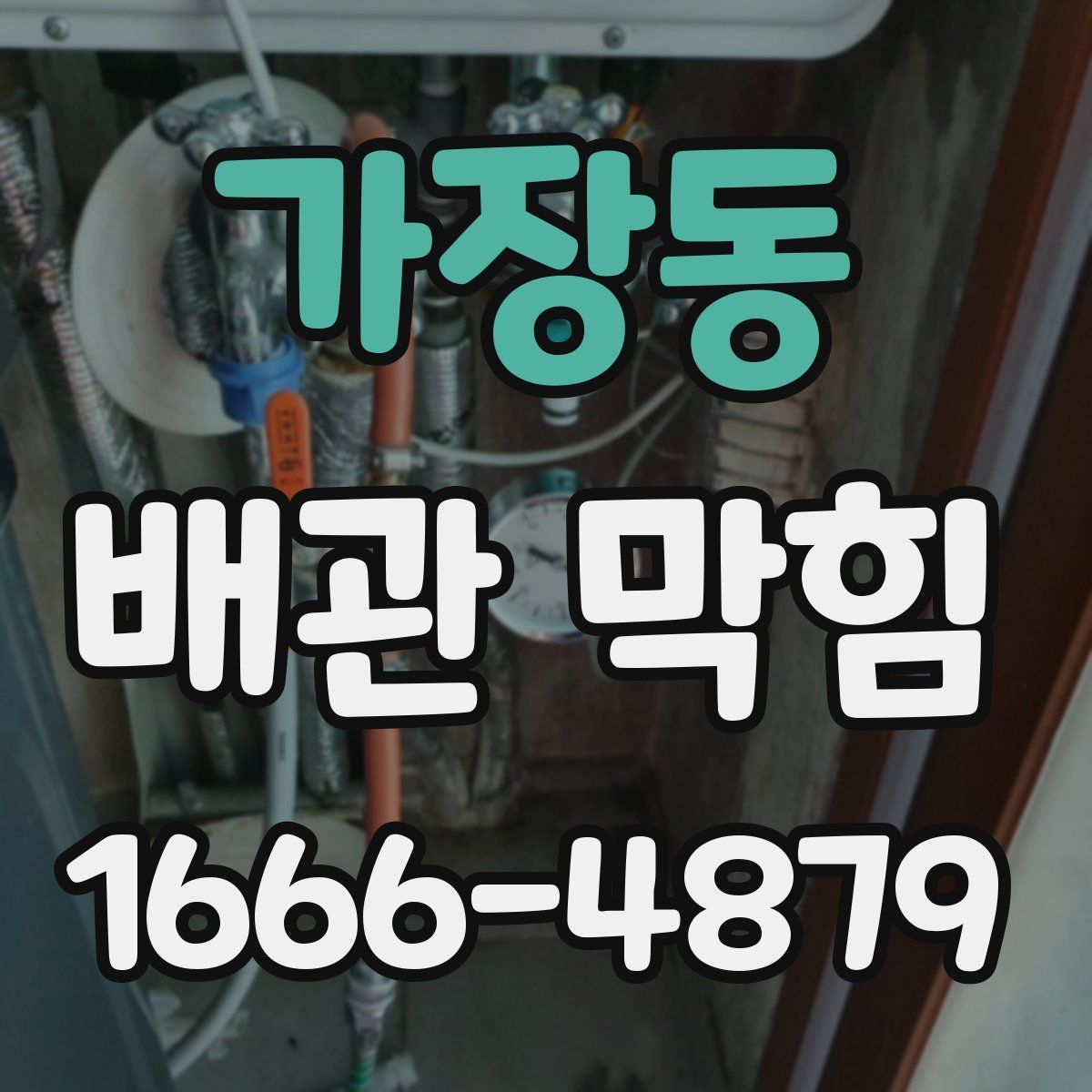 가장동 배관 막힘