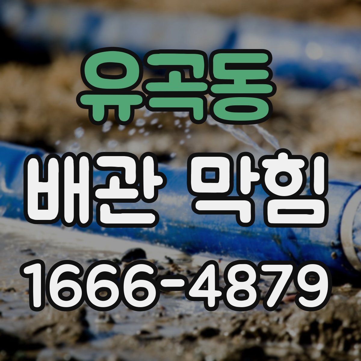 유곡동 배관 막힘