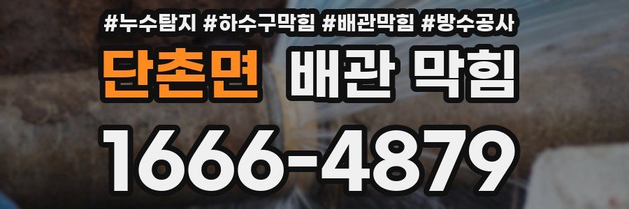 단촌면 배관 막힘