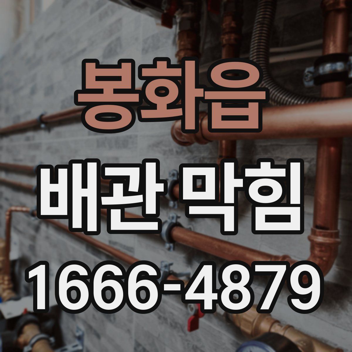 봉화읍 배관 막힘