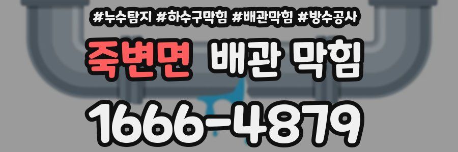 죽변면 배관 막힘