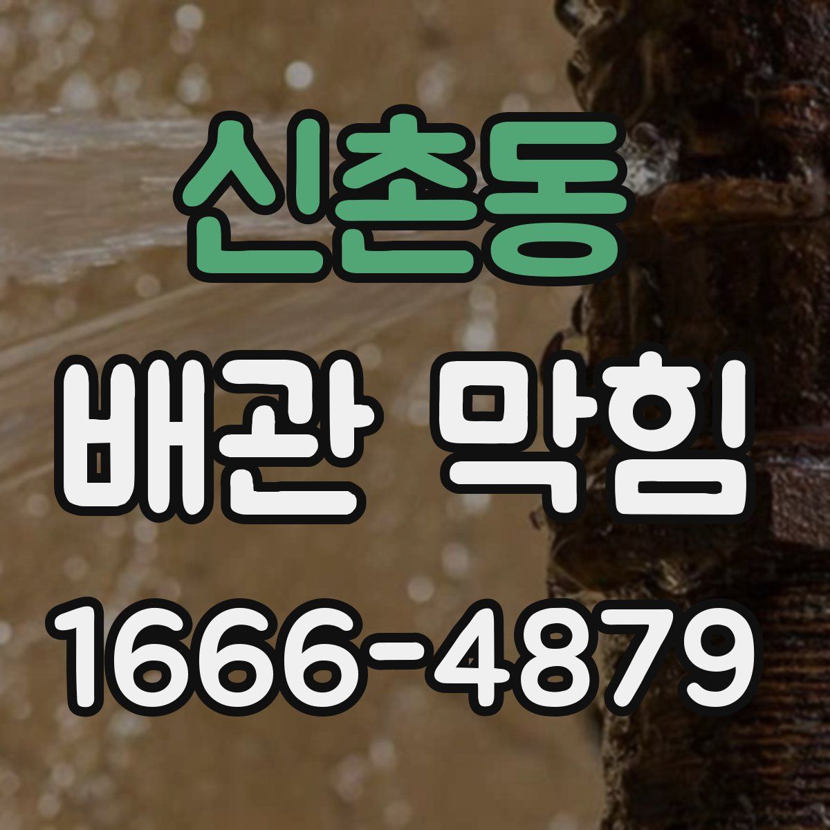 신촌동 배관 막힘