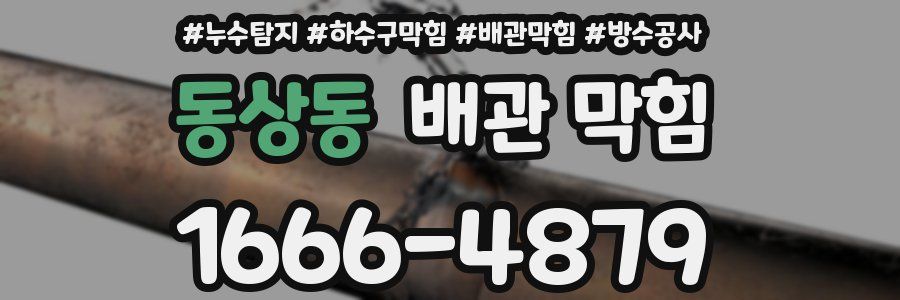 동상동 배관 막힘