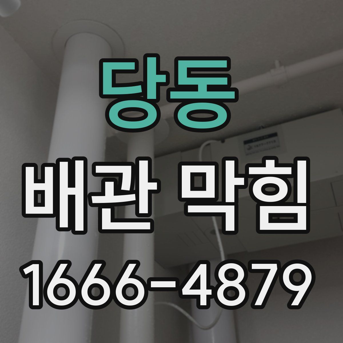 당동 배관 막힘