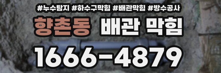 향촌동 배관 막힘