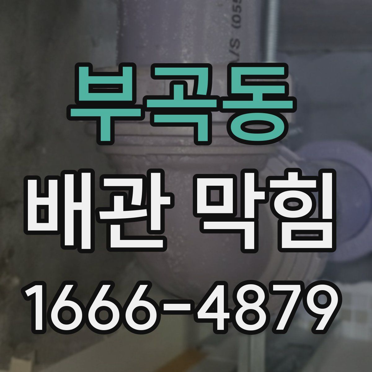부곡동 배관 막힘