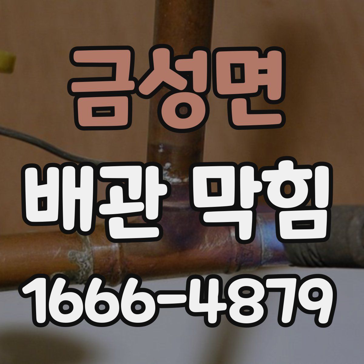 금성면 배관 막힘