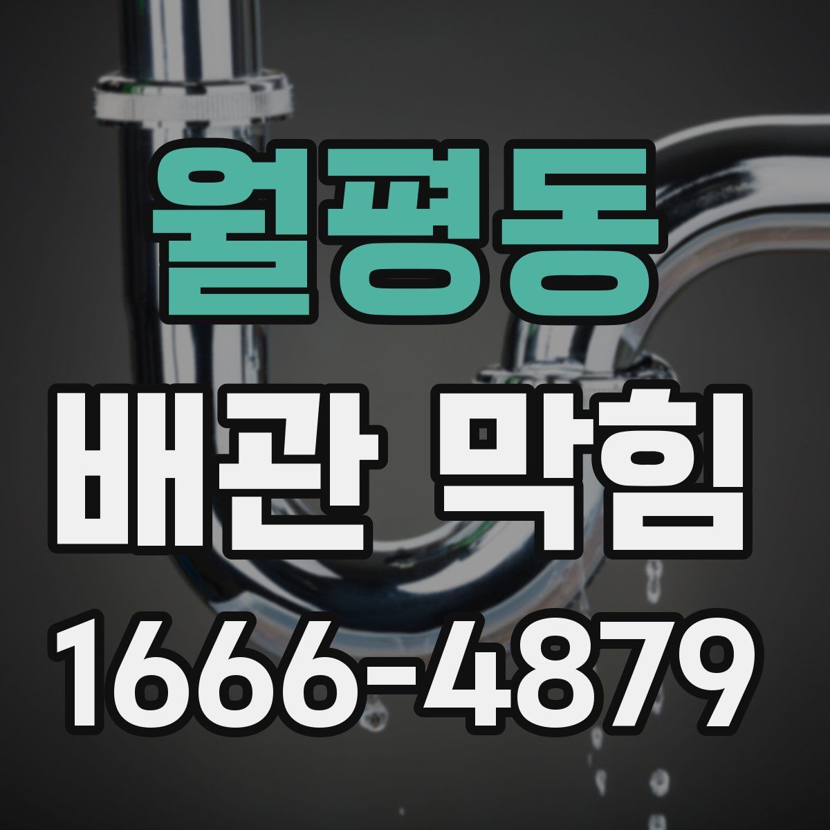 월평동 배관 막힘