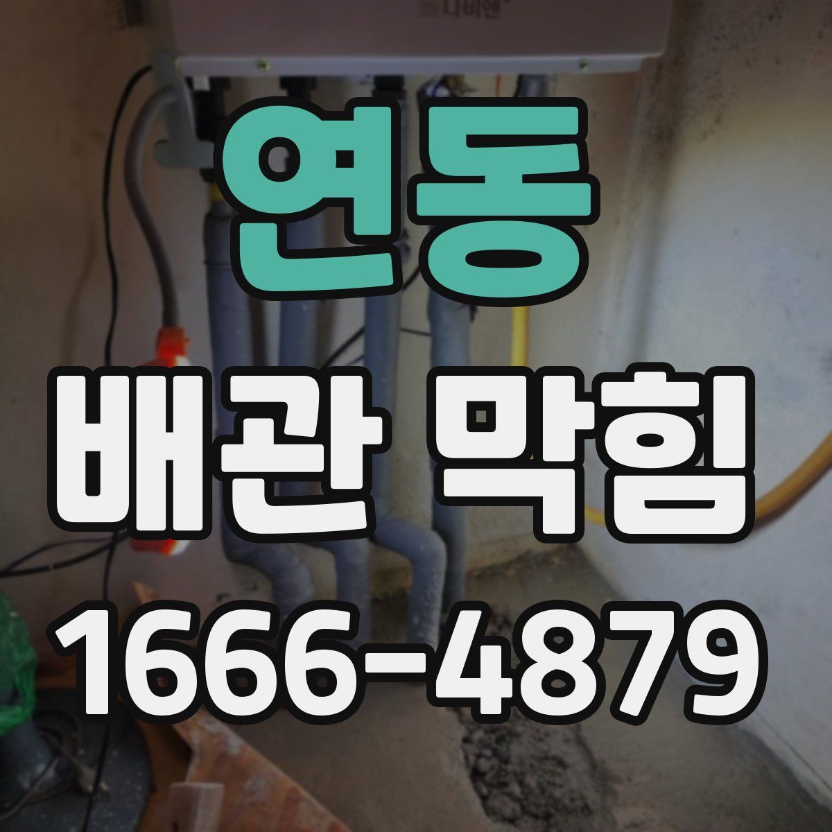 연동 배관 막힘