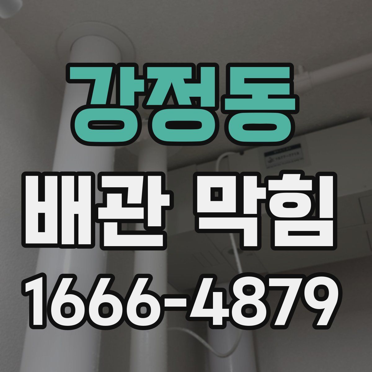 강정동 배관 막힘
