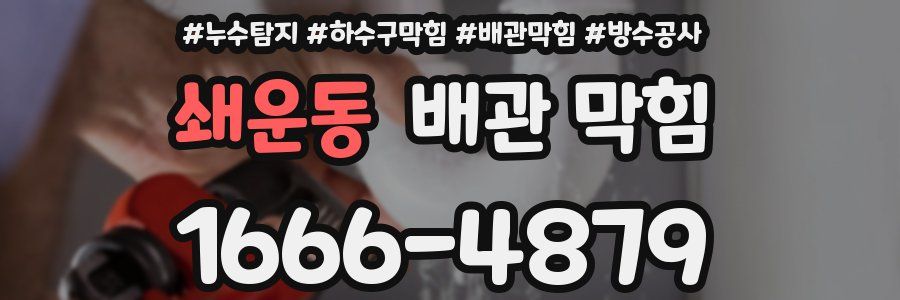 쇄운동 배관 막힘