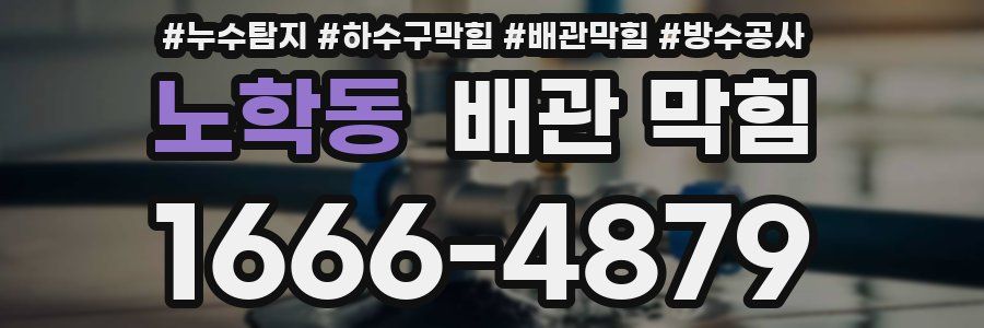 노학동 배관 막힘