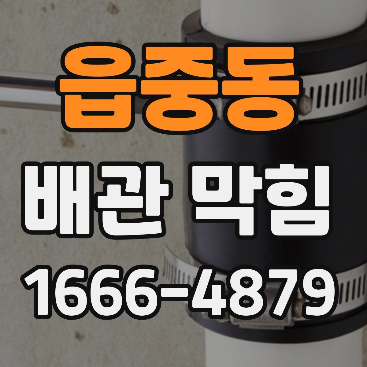 읍중동 배관 막힘