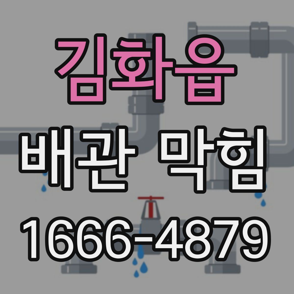 김화읍 배관 막힘