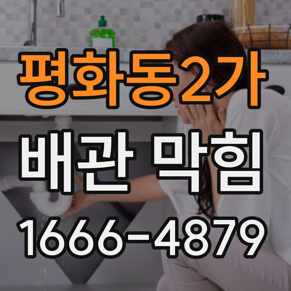 평화동2가 배관 막힘