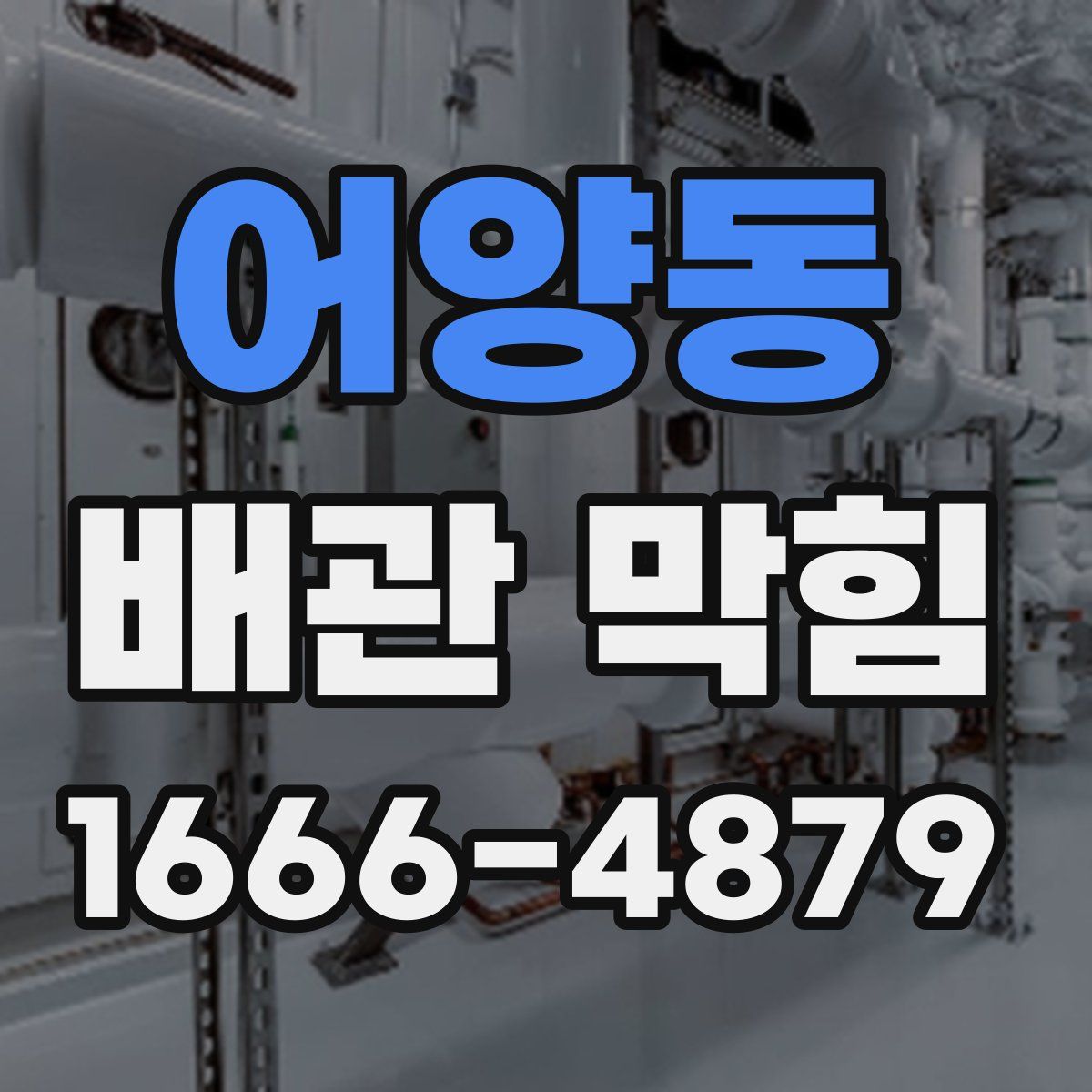 어양동 배관 막힘