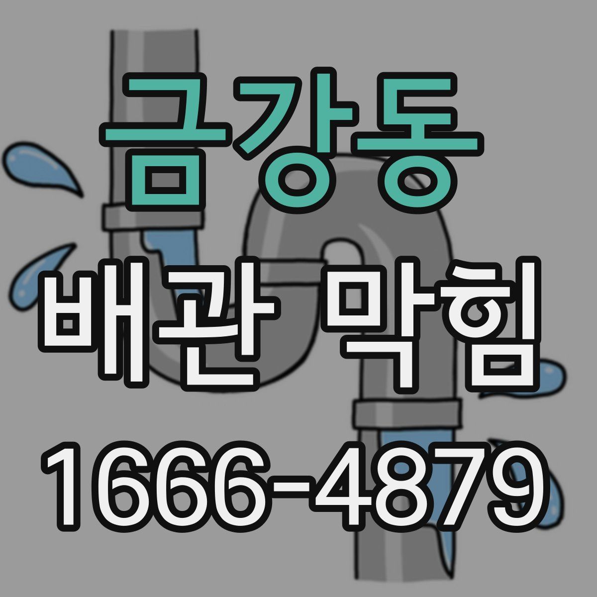 금강동 배관 막힘