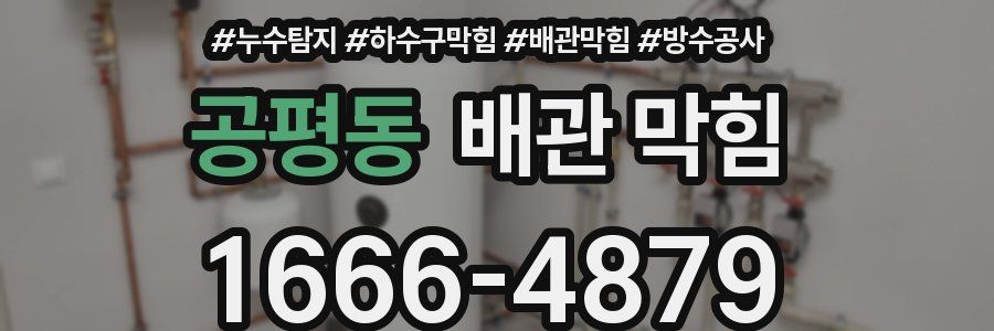공평동 배관 막힘