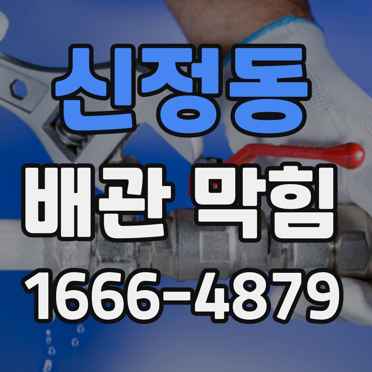 신정동 배관 막힘