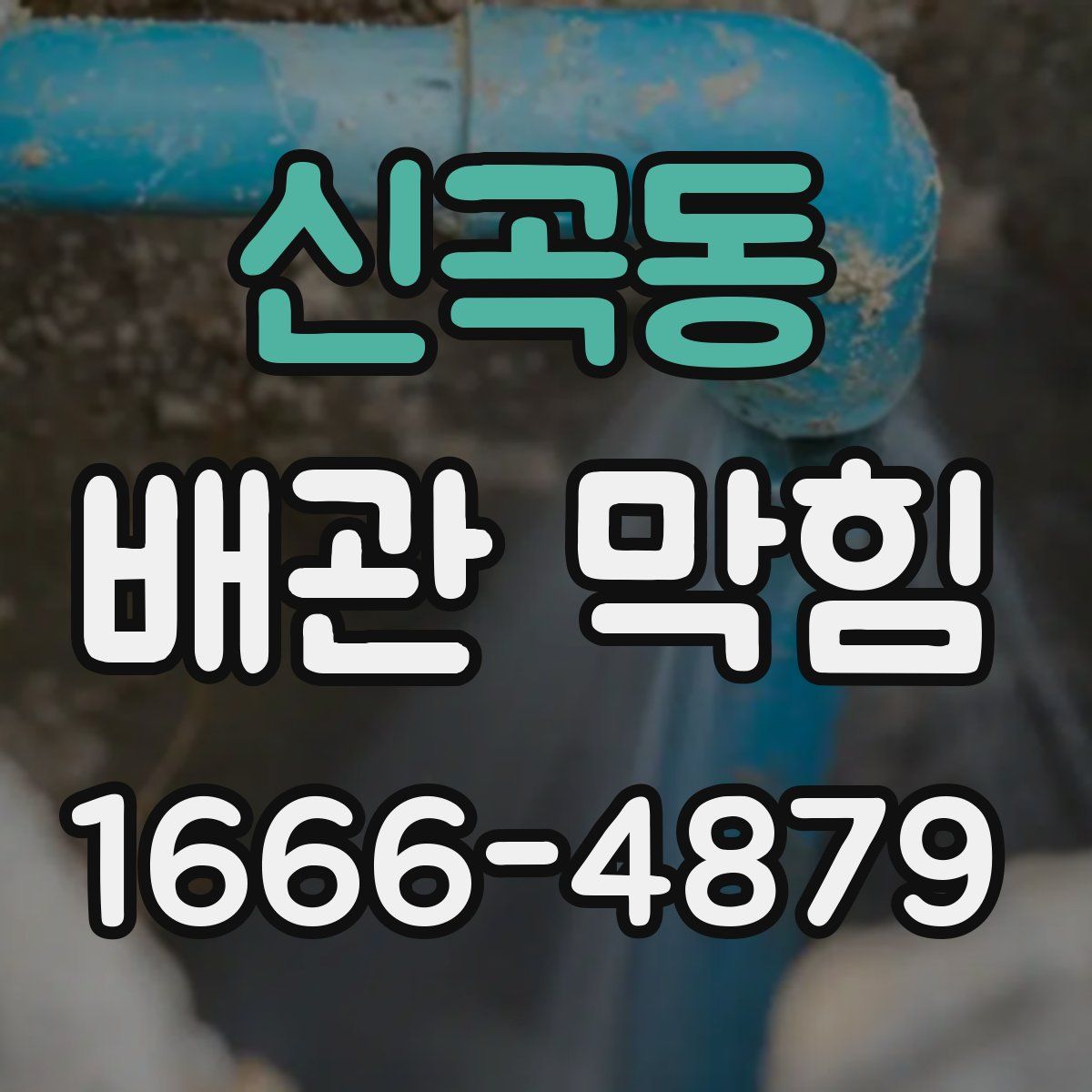 신곡동 배관 막힘
