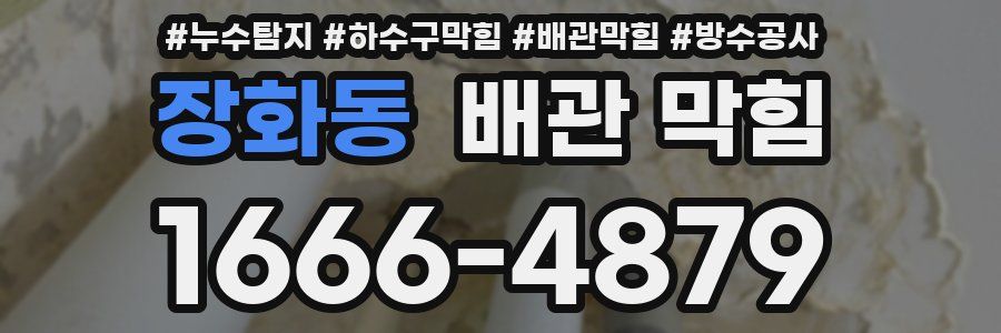 장화동 배관 막힘