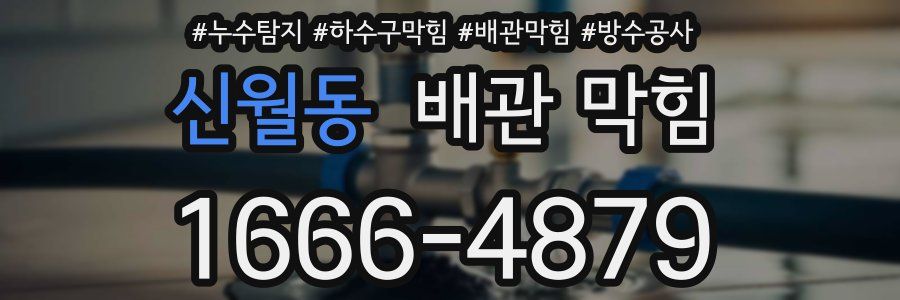 신월동 배관 막힘
