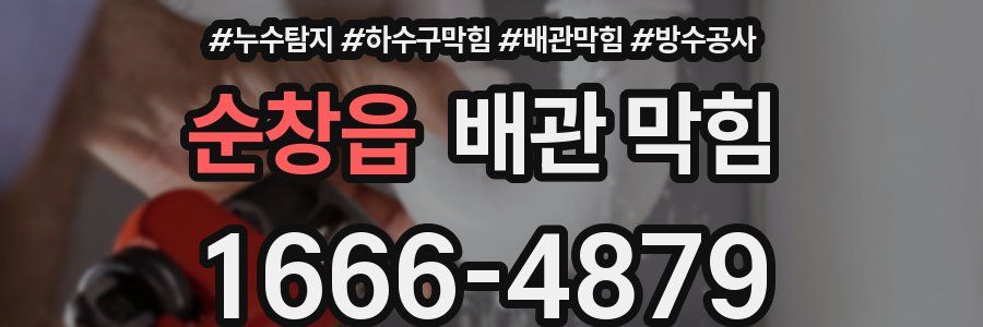 순창읍 배관 막힘
