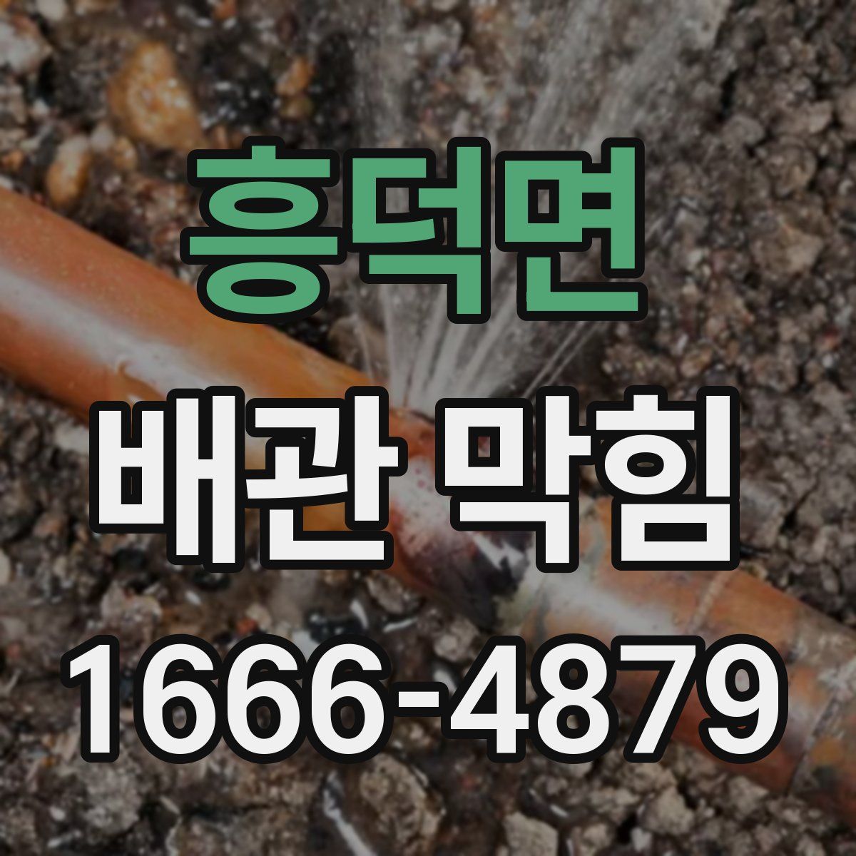 흥덕면 배관 막힘