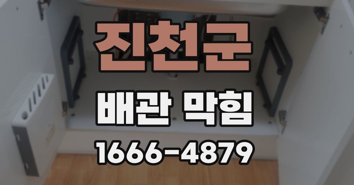 진천군 배관 막힘