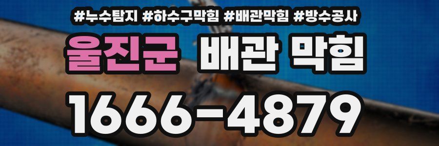 울진군 배관 막힘